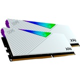 ADATA DIMM 32 GB DDR5-6800 (2x 16 GB) Dual-Kit, Arbeitsspeicher weiß, AX5U6800C3416G-DCLARWH, XPG Lancer RGB, INTEL XMP, AMD EXPO