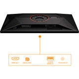 AOC AGON U32G4U, Gaming-Monitor 80 cm (31.5 Zoll), schwarz, UltraHD/4K, Fast-IPS, Dual-Mode, USB-Hub, 160Hz Panel