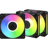 ARCTIC BioniX P12 A-RGB, Gehäuselüfter schwarz/weiß, 3er Pack, 120 mm