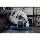 Bosch Akku-Metalltrennsäge GCD 18V-355 Professional solo, 18Volt, Kapp- und Gehrungssäge blau, ohne Akku und Ladegerät