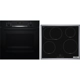 Bosch HBD635CS65 Serie 6, Backofen-Set schwarz, 60 cm