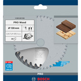 Bosch Professional PRO Wood Kreissägeblatt, Ø 130mm, 30Z Bohrung 20mm, für Handkreissägen