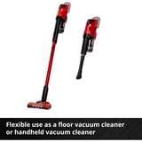 EINHELL TE-SV 18 Li-Solo, Stielstaubsauger rot/schwarz, ohne Akku und Ladesgerät