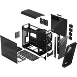 Fractal Design Torrent Black TG Dark Tint, Tower-Gehäuse schwarz, Tempered Glass