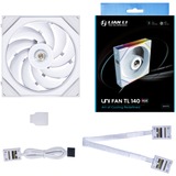 Lian Li UNI FAN TL140, Gehäuselüfter weiß, 144 mm