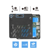 MSI Cubi NUC AI+ 3MG-008DE, Mini-PC schwarz, Windows 11 Pro