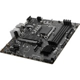 MSI PRO B760M-P, Mainboard schwarz