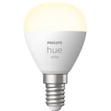 Philips HUE White Tropfenform P45 E14, LED-Lampe ersetzt 40 Watt