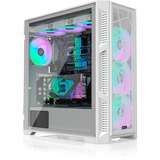 RAIJINTEK PONOS ULTRA WHITE MS4, Tower-Gehäuse weiß, Seitenteil aus Tempered Glass