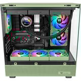 Thermaltake CT120 ARGB Sync PC Cooling Fan Matcha Green, Gehäuselüfter hellgrün, 2er Pack, ohne Controller, 120 mm