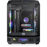 Thermaltake The Tower 600 Black, Tower-Gehäuse schwarz, Tempered Glass x 3