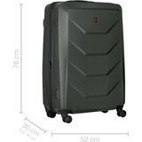 Wenger Prymo Large, Schalenkoffer, Trolley anthrazit, 93 Liter