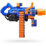 ZURU XSHOT Insanity - Blaster Smoke N Barrel, Dartblaster inkl. 72 Darts