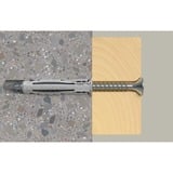 fischer Dübel SX Plus 8x40 S K hellgrau, 10 Stück, mit Schraube