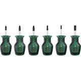 Bosch Kurzschraubendreher Set, 6tlg. grün/schwarz, 6-teilig