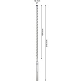 Bosch Professional EXPERT Hammerbohrer SDS-max-8X, Ø 12mm Arbeitslänge 400mm