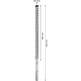 Bosch Professional EXPERT Hammerbohrer SDS-max-8X, Ø 25mm Arbeitslänge 400mm