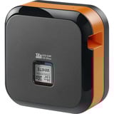 Brother P-touch E720BT CUBE Pro, Etikettendrucker schwarz/orange