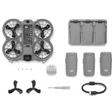 DJI Neo 2 Fly More Combo, Drohne grau, 12 Megapixel, 2-Achsen-Gimbal, inkl. 3 Akkus und Ladegerät