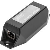 Digitus Gigabit Ethernet PoE+ Repeater, 802.3at 22 W, PoE-Repeater schwarz