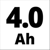 EINHELL Akku Power-X-Change 18Volt 4,0Ah rot/schwarz