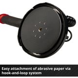 EINHELL Professional Akku-Trockenbauschleifer TP-DW 18/225 Li - Solo, 18Volt rot/schwarz, ohne Akku und Ladegerät