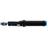 GEDORE TORCOFLEX 1/4" 1-5 Nm 3549-00 UK, Drehmomentschlüssel schwarz/blau, 1-5 Nm, mit integrierter Hebel-Umschaltknarre