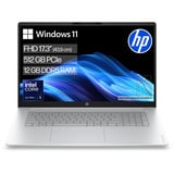 HP OmniBook 3 17-dg0053ngx, Notebook silber, Intel® Core™ Ultra 5 225U, Intel® Graphics, 12 GB DDR5, 512 GB (512 GB SSD), Windows 11 Pro