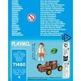 PLAYMOBIL 71480 specialPLUS Kind mit Kart, Konstruktionsspielzeug 