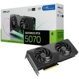 PNY GeForce RTX 5070 Slim OC, Grafikkarte DLSS 4, 3x DisplayPort, 1x HDMI 2.1