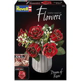 Revell Dream of Roses Holzblumen, Dekoration holz