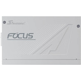 Seasonic FOCUS GX-1000 1000W ATX3.1 White Edition, PC-Netzteil weiß, 1x 12-Pin High Power GPU, 3x PCIe, Kabel-Management, 1000 Watt