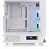 Thermaltake Ceres 330 TG ARGB , Tower-Gehäuse weiß, Tempered Glass