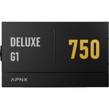 APNX DELUXE G1 750, PC-Netzteil schwarz, 750 Watt