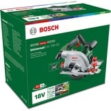 Bosch Heimwerken & Garten Handkreissäge UniversalCirc 18V-53 solo, 18Volt grün/schwarz, ohne Akku und Ladegerät, POWER FOR ALL ALLIANCE