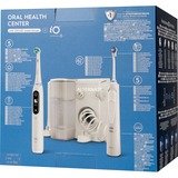 Braun Center OxyJet Reinigungssystem - Munddusche + Oral-B iO6, Mundpflege weiß