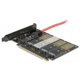 DeLOCK PCIe x16Karte > 5x M.2 Key B 