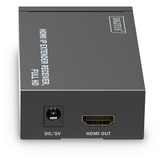 Digitus HDMI IP Extender Receiver DS-55518, Full HD, HDMI Verlängerung schwarz, Empfängereinheit für DS-55517