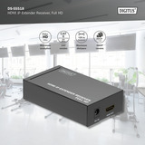 Digitus HDMI IP Extender Receiver DS-55518, Full HD, HDMI Verlängerung schwarz, Empfängereinheit für DS-55517