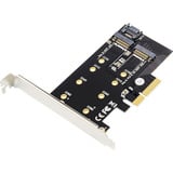 Digitus M.2 NGFF / NVMe SSD PCI Express 3.0 (x4), Schnittstellenkarte 