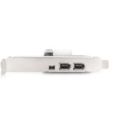 Digitus PCI Express Karte Firewire 1394a (3+1 Port), Schnittstellenkarte 