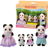 EPOCH Sylvanian Families - Panda Familie, Konstruktionsspielzeug 