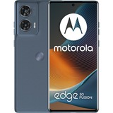 Motorola Edge 50 Fusion 256GB, Handy Forest Blue, Kunstleder, Dual SIM, Android 14, 8 GB LPDDR5