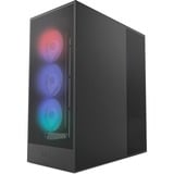 NZXT H7 Flow RGB ( 2024 )  , Tower-Gehäuse schwarz, Tempered Glass