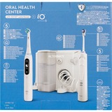 Oral-B Center OxyJet Reinigungssystem - Munddusche + Oral-B iO6, Mundpflege weiß