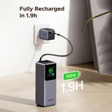 UGREEN PB726 20.000mAh 165W Powerbank mit einziehbarem Kabel 