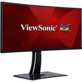 ViewSonic VP3881a, LED-Monitor 95.3 cm (38 Zoll), schwarz, WQHD+, IPS, Curved, Pantone validiert