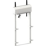 iiyama Elektrisches Stationär-Pylonensystem MD-WLIFT2031-W1, Monitorhalterung weiß, für Displays bis 98" (105")