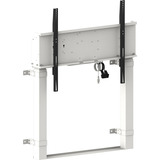 iiyama Elektrisches Stationär-Pylonensystem MD-WLIFT2031-W1, Monitorhalterung weiß, für Displays bis 98" (105")