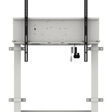 iiyama Elektrisches Stationär-Pylonensystem MD-WLIFT2031-W1, Monitorhalterung weiß, für Displays bis 98" (105")